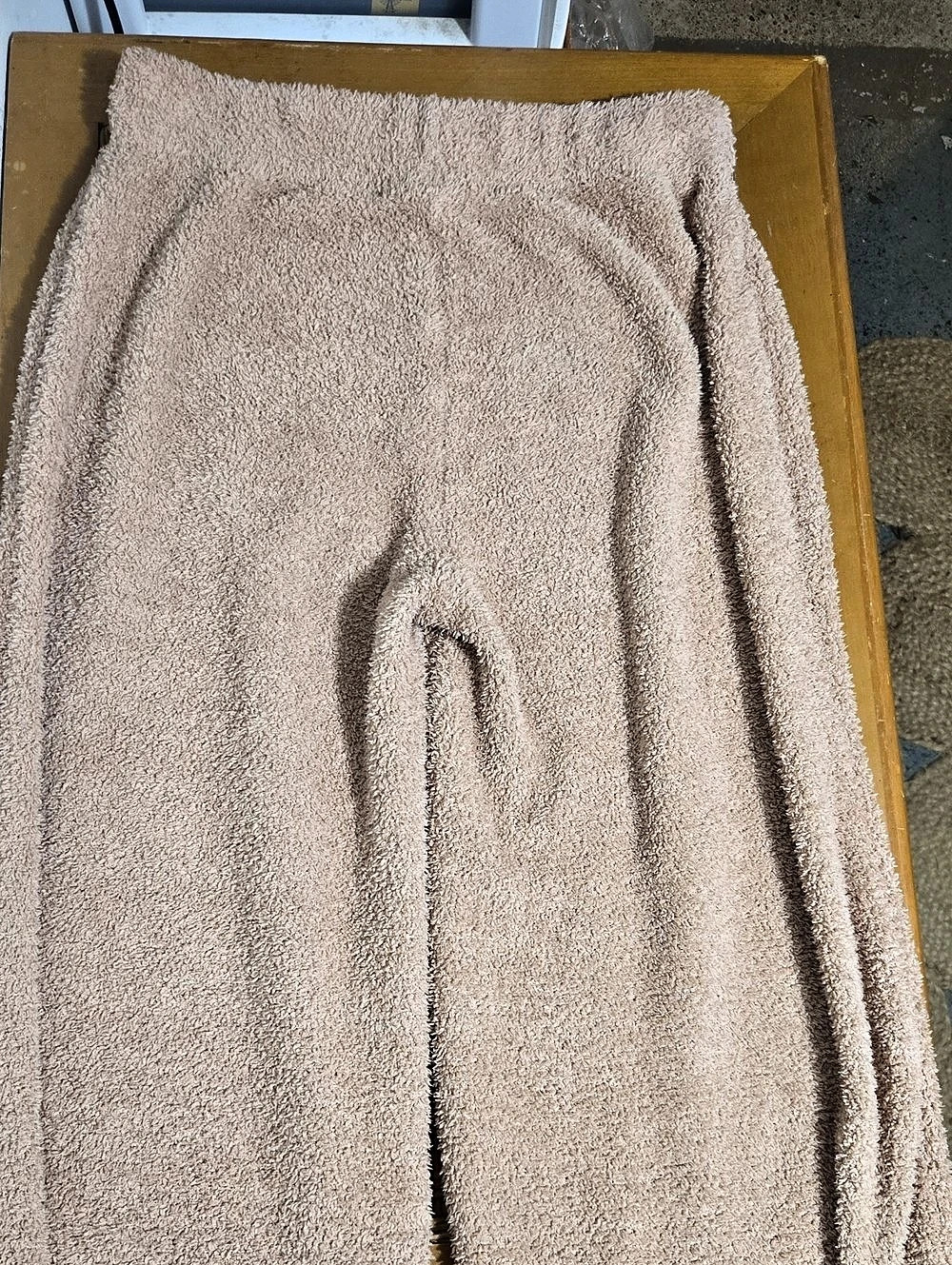 Serra Wide Leg Pants in Beige Size Medium Like New